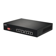 Switch Fast Ethernet 8 Porte a Lungo Raggio con 8 porte PoE+ e DIP Switch, ES-1008P V2 - EDIMAX - ICE-ES1008P