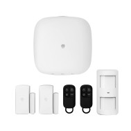 Kit Sistema di allarme WiFi SIM 4G Smart Home Alexa LTE-400 - CHUANGO - IDATA AF-LTE400