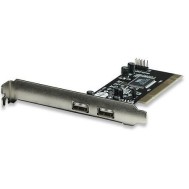 Scheda PCI 2 porte USB 2.0 alta velocità - MANHATTAN - ICC IO-2USB