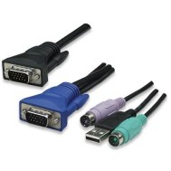 Cavo per Master Switch HDB15/USB/PS2 1,8m - INTELLINET - ICOC 018-CUP3