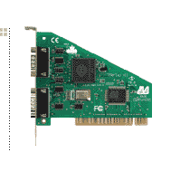 Scheda seriale 2 porte CHIPSET LAVA - MANHATTAN - ICC IO-24
