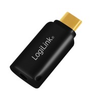 Adattatore Convertitore Audio Portatile da USB-C™ a 3,5 mm Nero - LOGILINK - IUSB-DAC-356