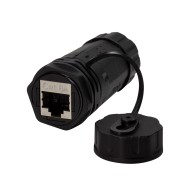 Accoppiatore RJ45 Cat.6A IP68 con Passacavo - TECHLY PROFESSIONAL - IWP-MD C6A-IPGLT