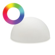 Lampada LED Multicolore a Mezza Sfera - TECHLY - I-LED HALFB