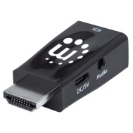 Micro Convertitore HDMI a VGA con Audio - MANHATTAN - IDATA HDMI-VGA2MAMB