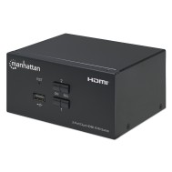 Switch KVM HDMI 2 porte Doppio monitor   - MANHATTAN - IDATA KVM-HDMI2UMH