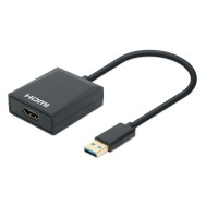 Adattatore USB-A a HDMI Full HD 1080p - MANHATTAN - IADAP USB3-HDMIM