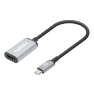 Adattatore USB-C™ a HDMI 4K@60Hz - MANHATTAN - IADAP USB31-HDMIM60