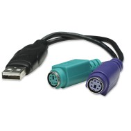 Adattatore USB a doppio PS/2 - MANHATTAN - IDATA Y-PS2/USB