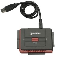 Adattatore Convertitore USB 2.0 Hi-Speed a SATA/IDE - MANHATTAN - IUSB-ADAPT