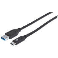 Cavo USB 3.2 Gen2 A Maschio / USB-C™ Maschio 1m Nero - MANHATTAN - ICOC MUSB312-CMAM10