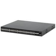 Switch Gigabit Ethernet PoE+ 48 Porte Layer2+ Managed con Sei Slot 10 GbE - INTELLINET - I-SWHUB 48GP6-45W