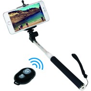 Monopiede Telescopico SelfieStick Smartphone Bluetooth con telecomando  - LOGILINK - I-TRIPOD-SELFIEREM