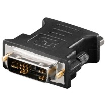Adattatore DVI/SVGA Cavo Nero 0.1 M DVI-A MASCHIO 12+5 pin a VGA 2x 15-pin Donna 