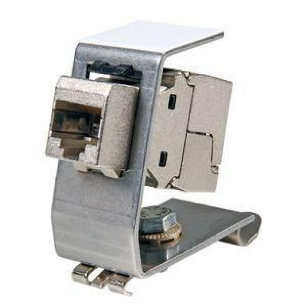 Adattatore Guida DIN DIGITUS - 2 Porte, Angolo 45°, Acciaio Inox, Per Moduli Keystone - Foto 5