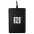 Lettore di Badge Senza Contatto RFID USB Nero-Techly Bulk-I-CARD CAM-SAM