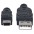 Cavo USB 2.0 A maschio/mini B 5 pin maschio 1,8 m Nero - MANHATTAN - ICOC MUSB-AA-020-3
