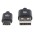 Cavo HiSpeed USB A Maschio / USB-C Maschio 1m Nero - MANHATTAN - ICOC MUSB20-CMAM10-3