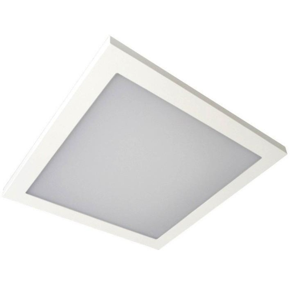 Pannello Luminoso a LED 15 x 15 cm 12W Bianco Caldo - TECHLY - I-LED-PAN-12W-WWS
