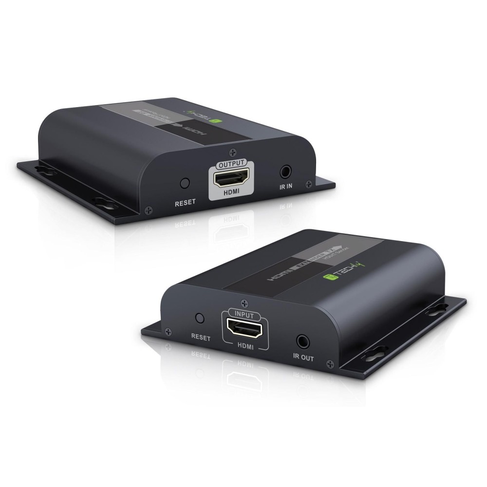 Extender HDMI HDbitT con IR su Cavo Cat.6 fino a 120m - TECHLY - IDATA EXTIP-383-1