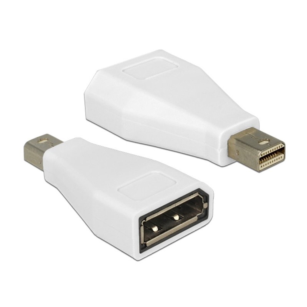 Adattatore DisplayPort 1.1 F/Mini DisplayPort M (Thunderbolt) Bianco - TECHLY - IADAP DP-MDP-1