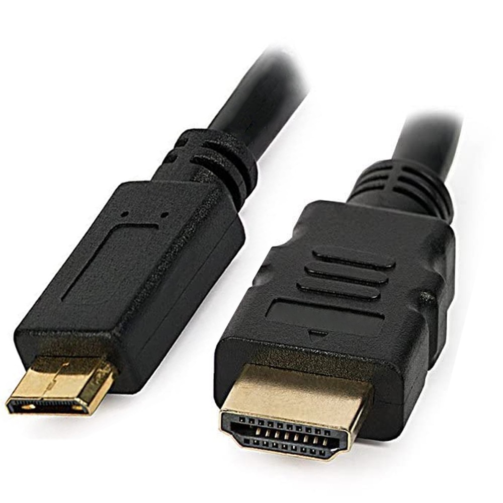 Cavo High Speed Mini HDMI a HDMI Maschio/Maschio Nero, 1,8 m - Techly - ICOC HDMI-B-015