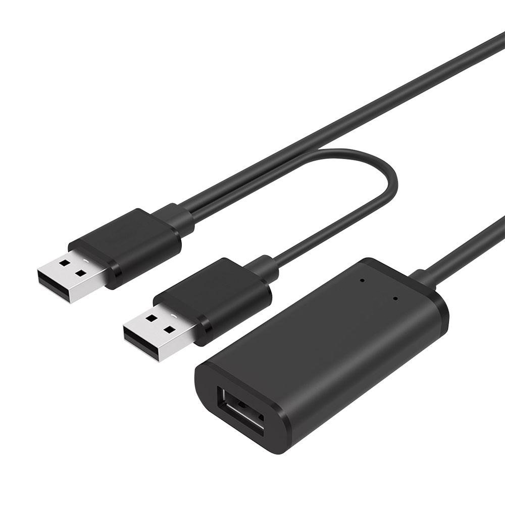 Cavo Prolunga Attivo USB2.0 Hi-Speed 20m - Techly Np - IUSB-REP220TY2-1