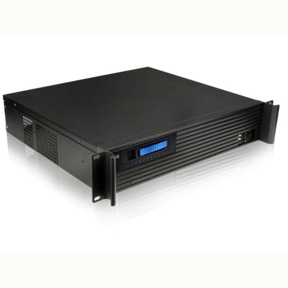 Chassis Industriale Rack 19"/Desktop 2U Ultra-compatto  - TECHLY - I-CASE IPC-240L-1