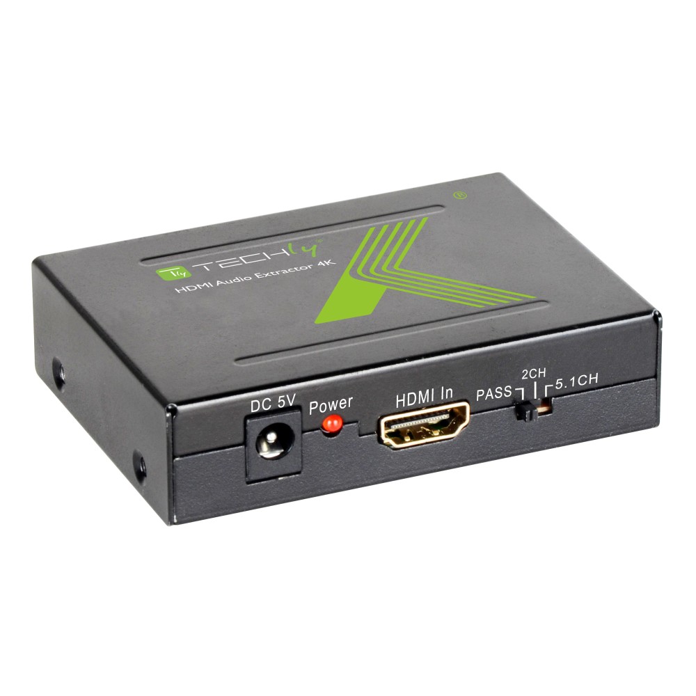 Estrattore Audio HDMI SPDIF+RCA R/L - Techly - IDATA HDMI-EA