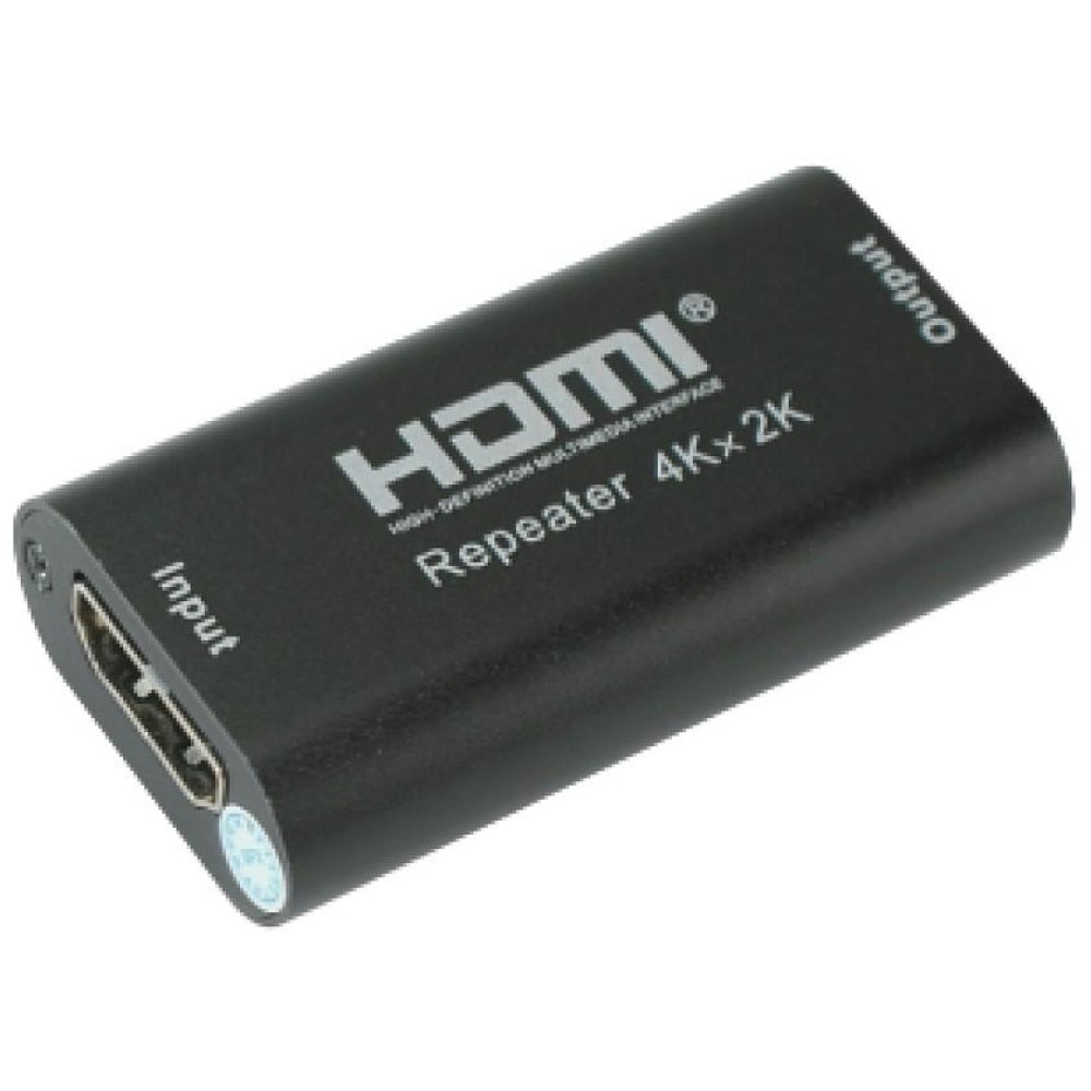 Ripetitore di Segnale HDMI 4K UHD 3D fino a 40m - TECHLY - IDATA HDMI-RIP4KT-1