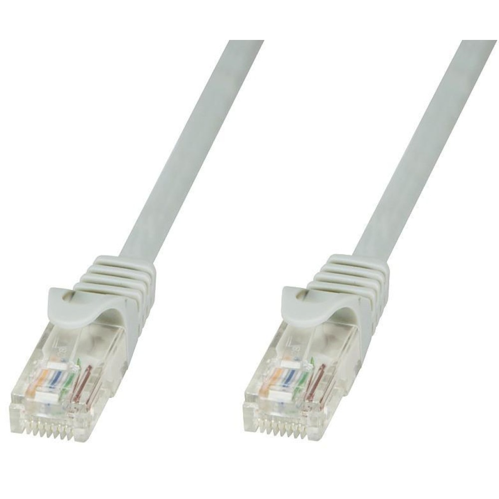Cavo di rete Patch in CCA Cat.6 Grigio UTP 1m - TECHLY PROFESSIONAL - ICOC CCA6U-010T-1