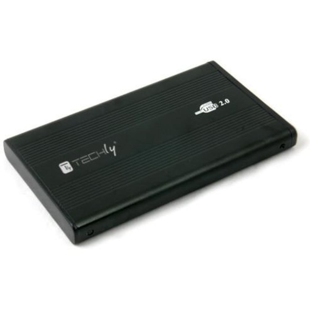 Box Esterno HDD/SSD SATA 2.5" USB 2.0 - TECHLY - I-CASE SU-25-WN-1