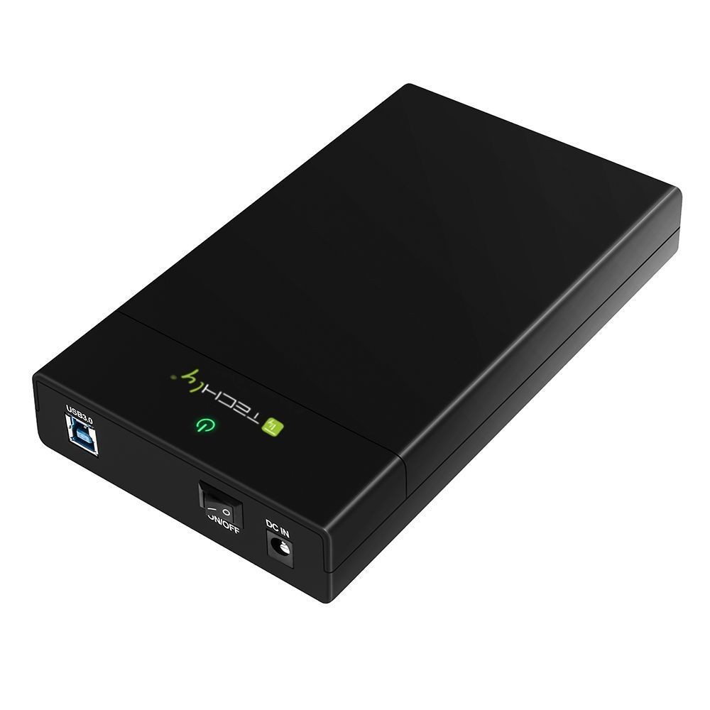 Box esterno HDD SATA 3.5" USB 3.0 - TECHLY - I-CASE SU31-35TY-1