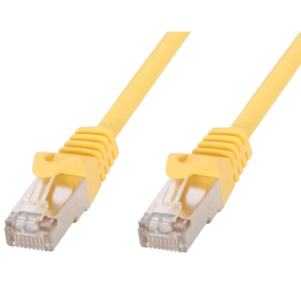 Cavo di rete Patch in rame Cat.6 Giallo SFTP LSZH 1m - Techly Professional - ICOC LS6-010-YET