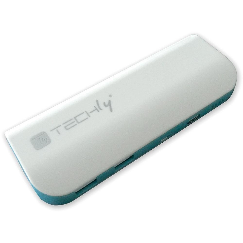 Carica Batterie Power Bank per Smartphone Tablet 10400mAh USB - TECHLY - I-CHARGE-10400TY-1