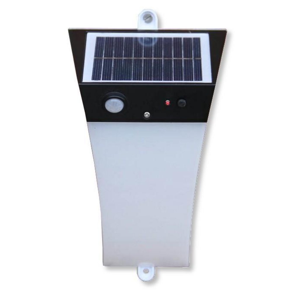 Applique LED Solare a Muro da Esterno con Sensore di Movimento - TECHLY NP - I-LAMP-SLE32-1