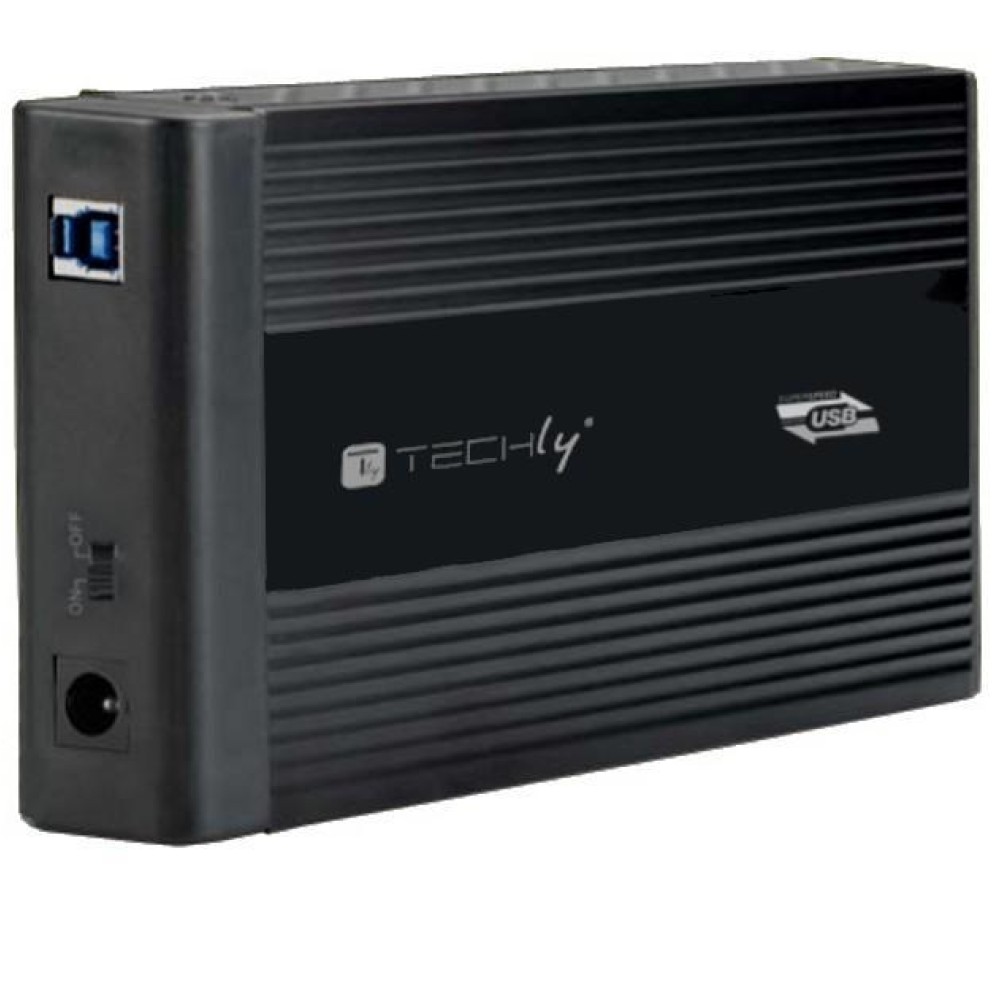 Box esterno HDD SATA 3.5" USB 3.0  - TECHLY - I-CASE SU3-35-1