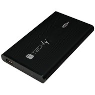 Box Hard Disk Esterno IDE 2.5" USB 2.0 Nero - TECHLY - I-CASE IDE-251TY