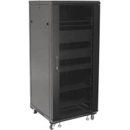 Armadio Rack 19" 600x600 27U per Audio Video Nero - TECHLY PROFESSIONAL - I-CASE AV-2127BKTY