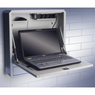 Box di Sicurezza per Notebook e Accessori per LIM Prof. 150 Grigio - Techly Professional - ICRLIM11