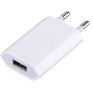 Caricatore USB 1A Compatto Spina Europea Bianco - TECHLY - IPW-USB-ECWW