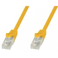 Cavo di rete Patch in CCA Cat.5E Giallo UTP 10m - TECHLY PROFESSIONAL - ICOC CCA5U-100-YET