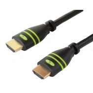 Cavo HDMI™ High Speed con Ethernet A/A M/M 0,5 m Nero - TECHLY - ICOC HDMI-4-005