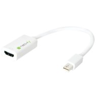 Adattatore Mini DisplayPort (Thunderbolt) 1.2 / HDMI 15cm Bianco - TECHLY - IADAP MDP-HDMIF12