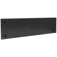 Pannello Cieco Toolless a Clip per Armadi Rack 19" 3U Nero - TECHLY PROFESSIONAL - I-CASE BLANK-3-SCLTY