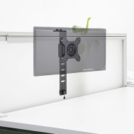 Supporto monitor 13-27" per montaggio su pannelli divisori ufficio - TECHLY - ICA-LCD 10