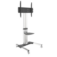 Supporto a Pavimento con una Mensola Trolley TV LCD/LED/Plasma 50-92" - TECHLY - ICA-TR156