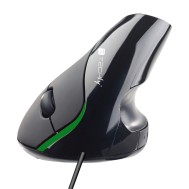 Mouse Verticale Ergonomico USB Nero - TECHLY - IM 1000-VM