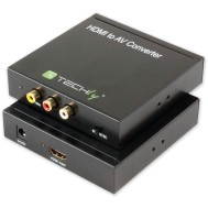 Convertitore HDMI AV a 3xRCA - Techly - IDATA SPDIF-4
