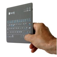 Mini Tastiera Ultra Slim Bluetooth 3.0 per Smartphone e Tablet - TECHLY - ICTB1007